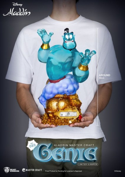 Statuetta MasterCraft Genius 42 cm Edizione Limitata - Disney Aladdin