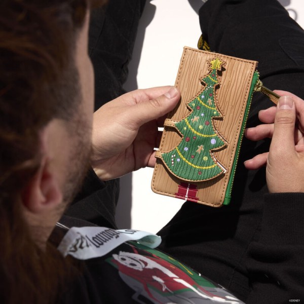 Porta biglietti da visita grande Natale Town Tree - DISNEY LOUNGEFLY The Nightmare Before Christmas