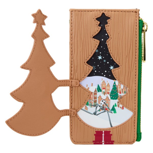 Porta biglietti da visita grande Natale Town Tree - DISNEY LOUNGEFLY The Nightmare Before Christmas