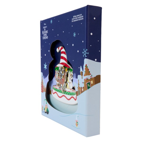 Spilla da collezione Candy Cane Carousel - DISNEY LOUNGEFLY The Nightmare Before Christmas