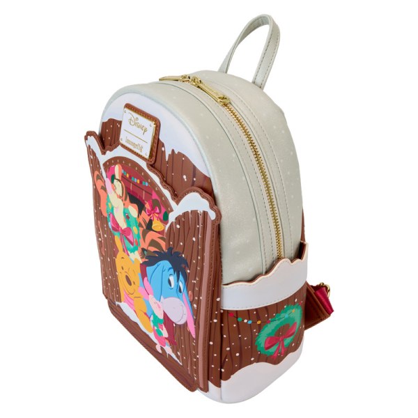 Mini zaino luminoso auguri Natale - DISNEY LOUNGEFLY Winnie The Pooh & Friends