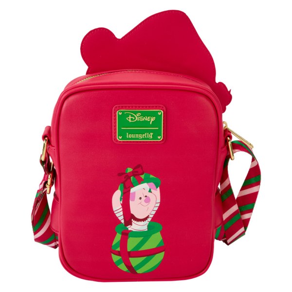Borsa a tracolla con portamonete Winnie cosplay Babbo Natale e Piglet - DISNEY LOUNGEFLY Winnie The Pooh