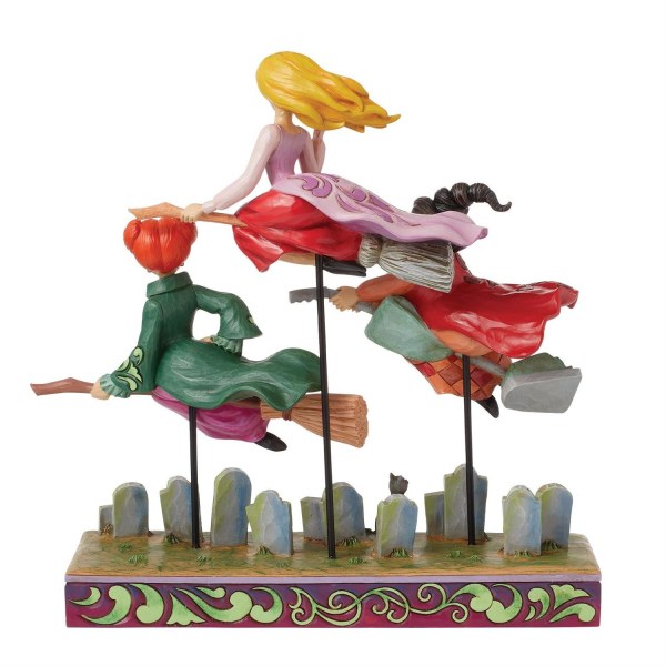 Le Sorelle Sanderson volante Hocus Pocus - DISNEY TRADITIONS