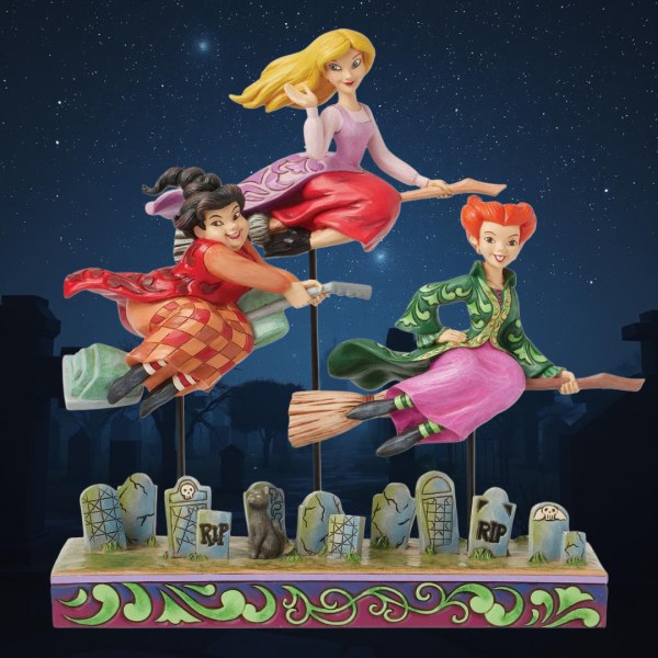 Le Sorelle Sanderson volante Hocus Pocus - DISNEY TRADITIONS
