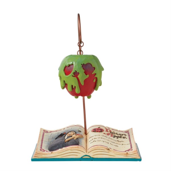 Figura del libro della mela avvelenata Biancaneve - DISNEY TRADITIONS