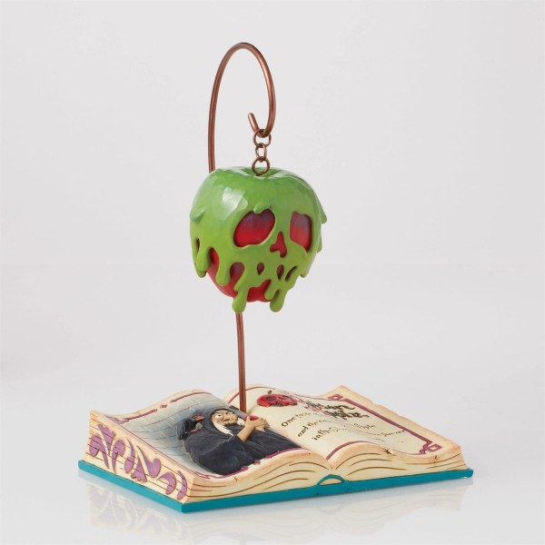 Figura del libro della mela avvelenata Biancaneve - DISNEY TRADITIONS