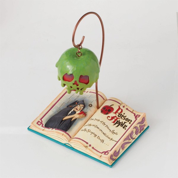 Figura del libro della mela avvelenata Biancaneve - DISNEY TRADITIONS