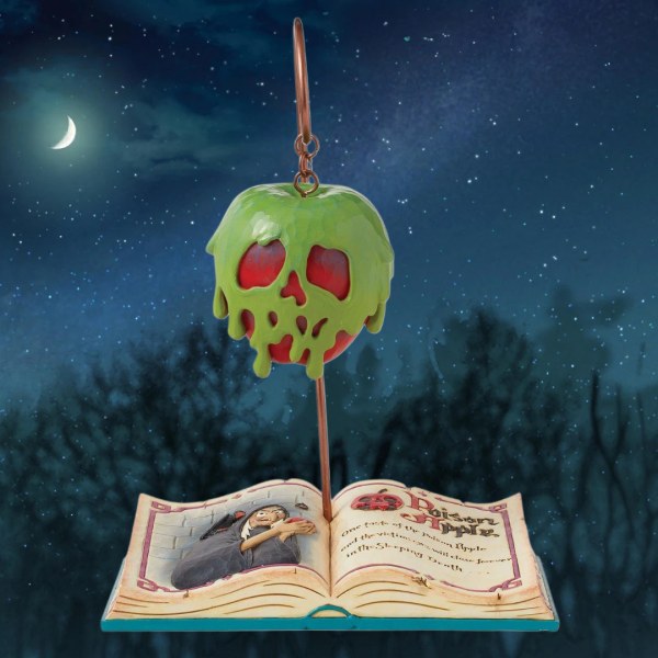 Figura del libro della mela avvelenata Biancaneve - DISNEY TRADITIONS