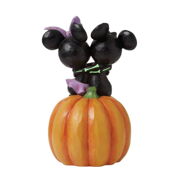 Figura di zucca a LED Topolino e Minnie Scheletri - DISNEY TRADITIONS