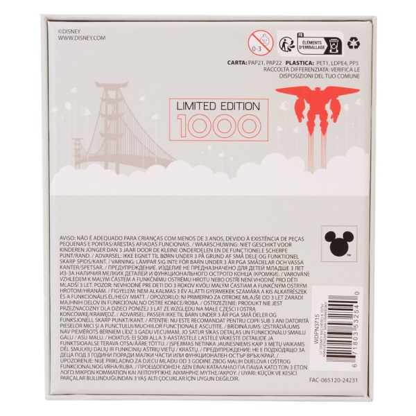 Pin scatola collezione Baymax loves San Fransokyo 10° anniversario - DISNEY LOUNGEFLY Big Hero 6