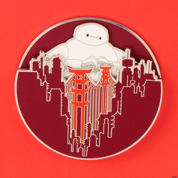 Pin scatola collezione Baymax loves San Fransokyo 10° anniversario - DISNEY LOUNGEFLY Big Hero 6