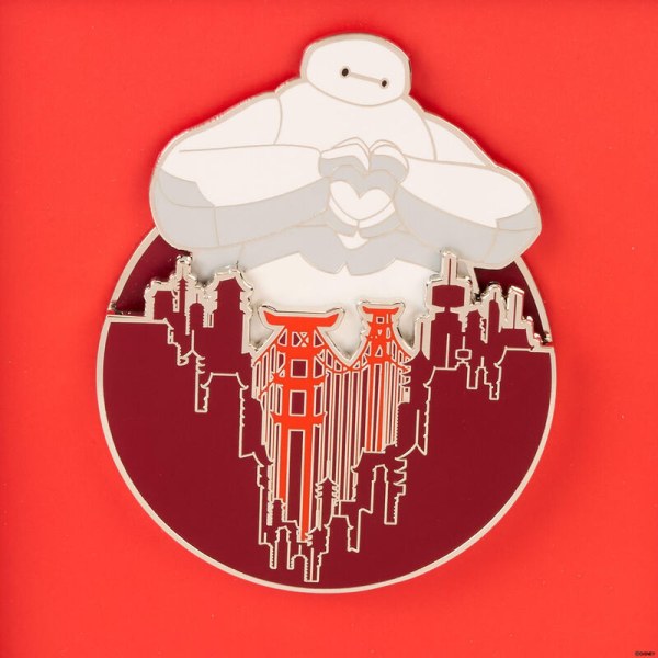 Pin scatola collezione Baymax loves San Fransokyo 10° anniversario - DISNEY LOUNGEFLY Big Hero 6