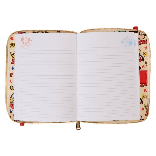 Diario a tracolla ricaricabile Topolino & Friends - DISNEY LOUNGEFLY