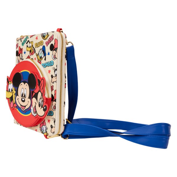 Diario a tracolla ricaricabile Topolino & Friends - DISNEY LOUNGEFLY