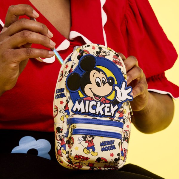 Astuccio mini zaino Mickey - DISNEY LOUNGEFLY