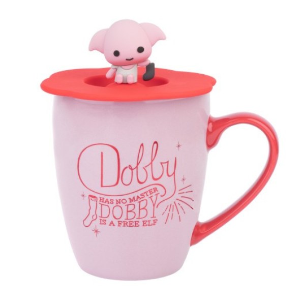 TAZZA PREMIUM CON COPERCHIO DOBBY - HARRY POTTER