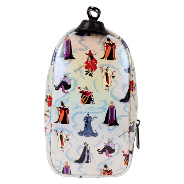 Astuccio mini zaino iridescente Villains - DISNEY LOUNGEFLY