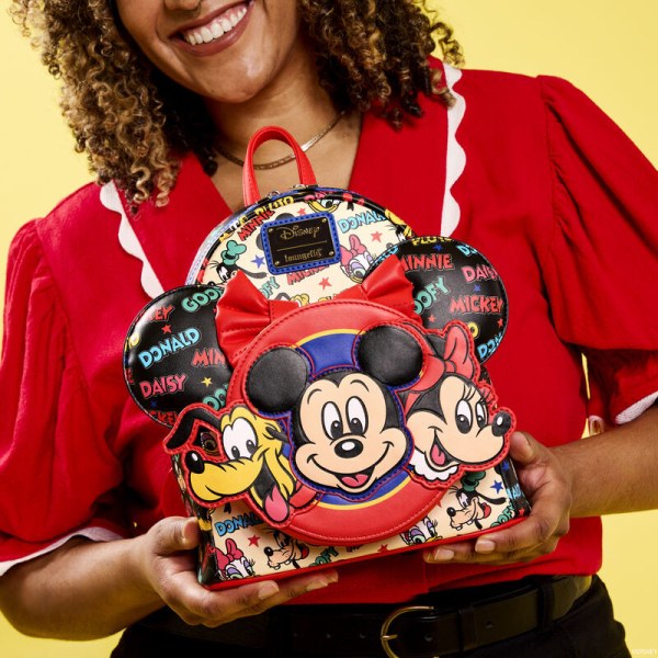 Mini zaino con fascia per orecchie Topolino & Friends  - DISNEY LOUNGEFLY