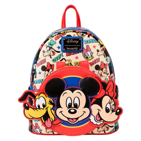 Mini zaino con fascia per orecchie Topolino & Friends  - DISNEY LOUNGEFLY