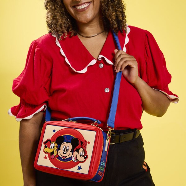 Borsa a tracolla porta pranzo Topolino & Friends - DISNEY LOUNGEFLY