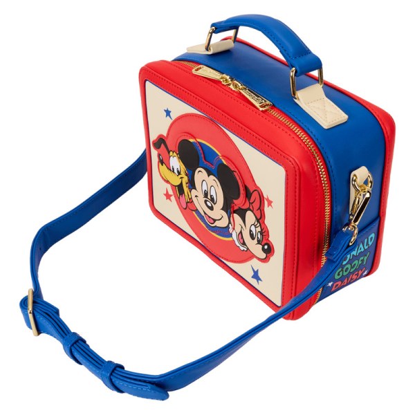 Borsa a tracolla porta pranzo Topolino & Friends - DISNEY LOUNGEFLY