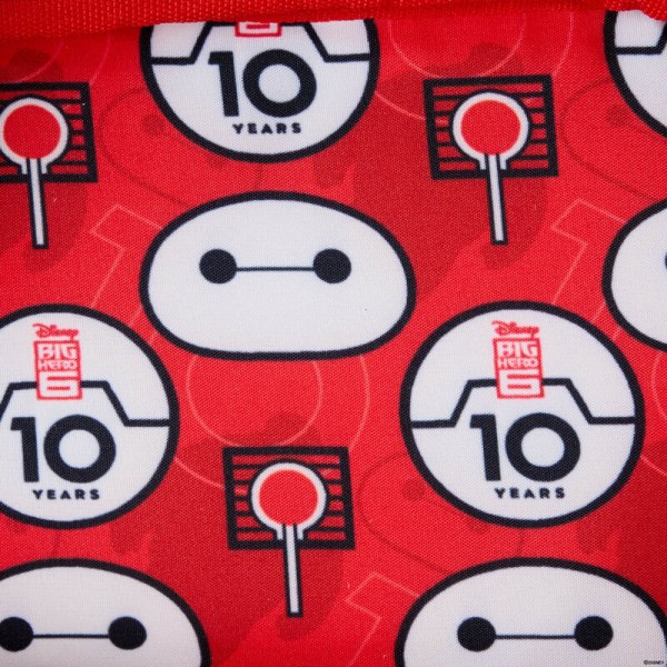 Borsa a tracolla con porta monete Baymax & Mochi - DISNEY LOUNGEFLY Big Hero 6 10° anniversario