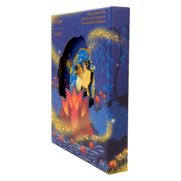 Spilla da collezione Tiana & Naveen Glow - DISNEY LOUNGEFLY La Principessa e il Ranocchio 15° anniversario