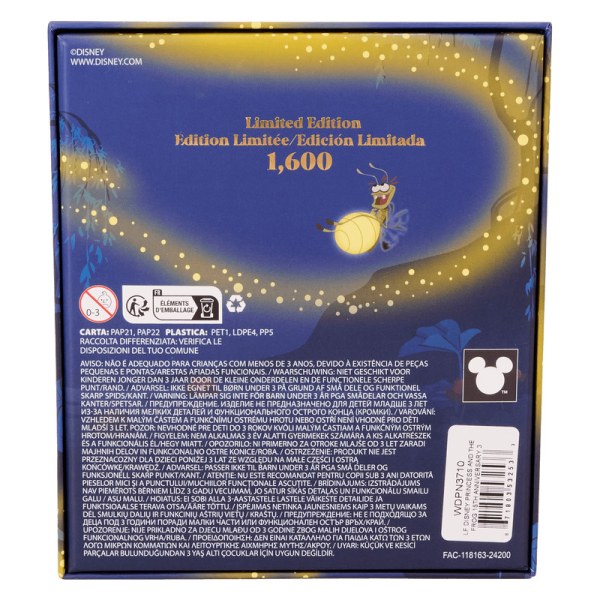 Spilla da collezione Tiana & Naveen Glow - DISNEY LOUNGEFLY La Principessa e il Ranocchio 15° anniversario