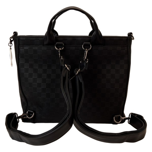 Convertibile zaino e Tote bag con texture a scacchi Topolino - DISNEY LOUNGEFLY