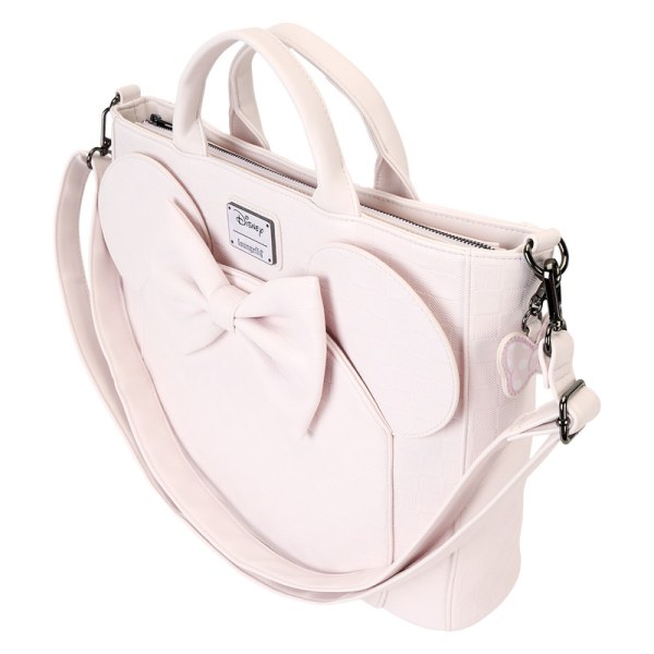 Convertibile zaino e Sac Tote con texture a scacchi Minnie - DISNEY LOUNGEFLY