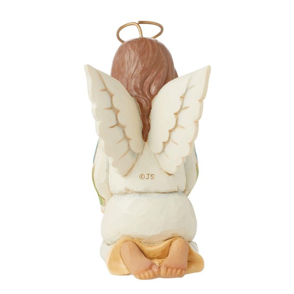 Mini statuetta Angelo in preghiera - Heartwood Creek