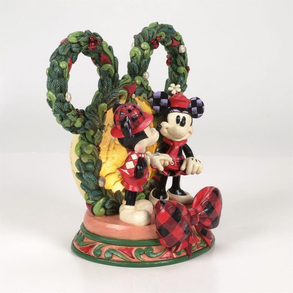 Diorama LED Topolino e Minnie - Disney Traditions