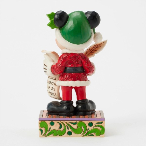 Topolino Babbo Natale con Lista - Disney Traditions