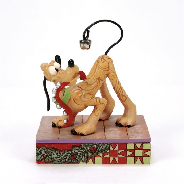 Pluto campanello Natale sulla coda - Disney Traditions