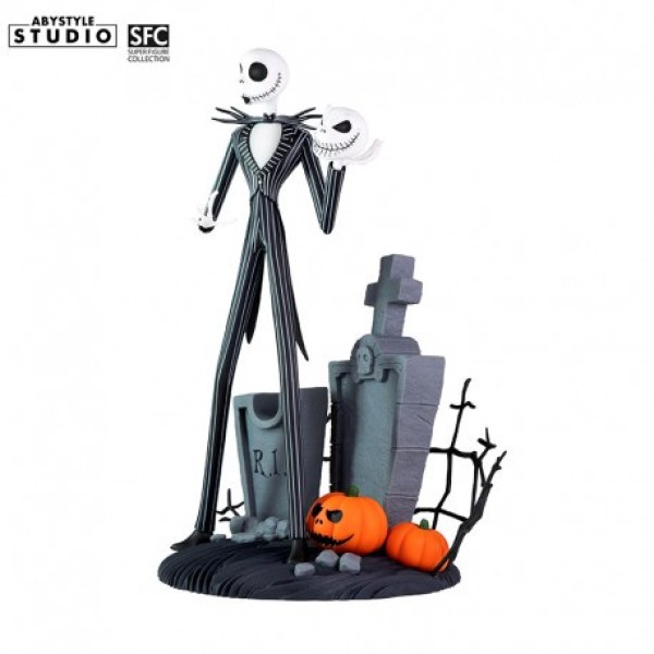 Figurina Jack spaventoso volto sorridente - Disney The Nightmare before Christmas