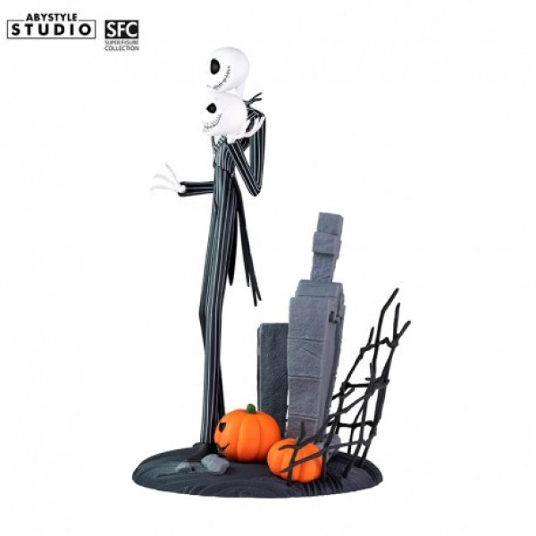 Figurina Jack spaventoso volto sorridente - Disney The Nightmare before Christmas