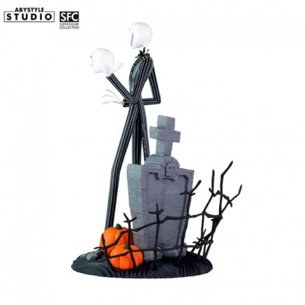 Figurina Jack spaventoso volto sorridente - Disney The Nightmare before Christmas