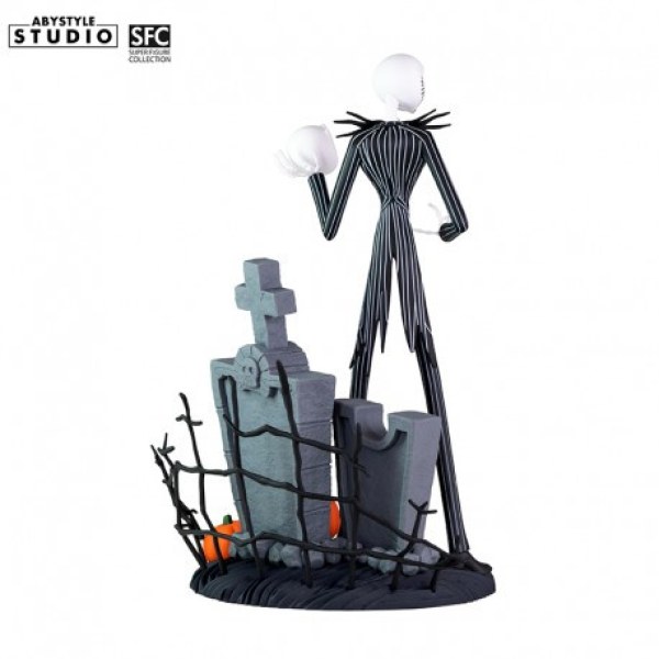 Figurina Jack spaventoso volto sorridente - Disney The Nightmare before Christmas