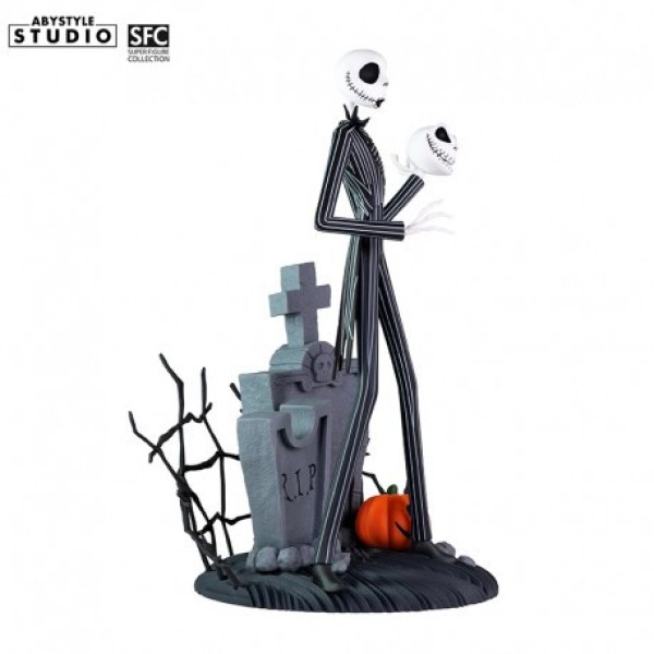 Figurina Jack spaventoso volto sorridente - Disney The Nightmare before Christmas