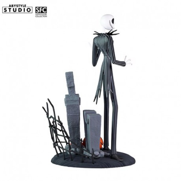 Figurina Jack spaventoso volto sorridente - Disney The Nightmare before Christmas