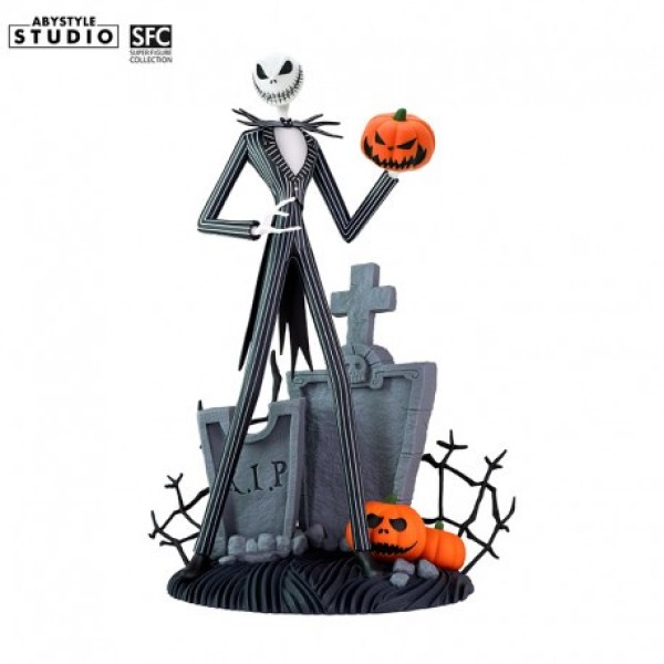 Figurina Jack spaventoso volto sorridente - Disney The Nightmare before Christmas