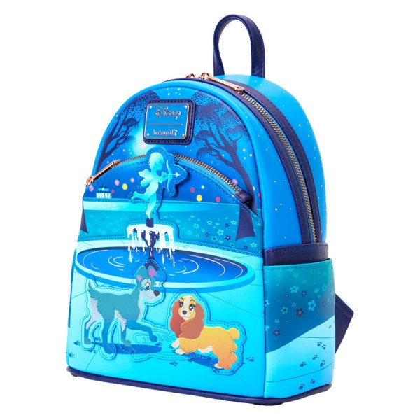 Min zaino Lady e il vagabondo 70° Anniversario - DISNEY LOUNGEFLY