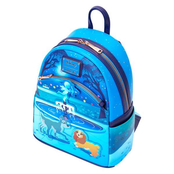 Min zaino Lady e il vagabondo 70° Anniversario - DISNEY LOUNGEFLY