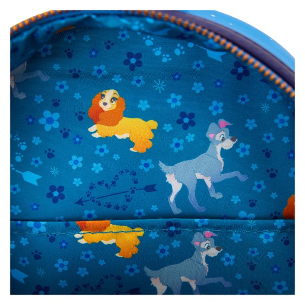 Min zaino Lady e il vagabondo 70° Anniversario - DISNEY LOUNGEFLY