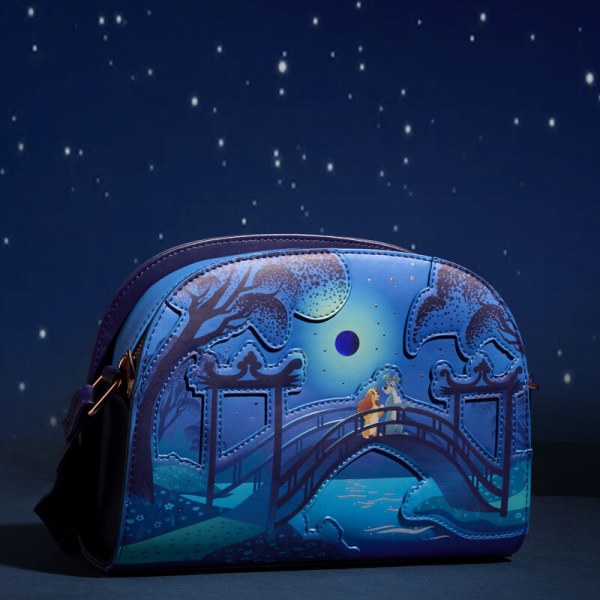 Borsa a tracolla Lady e il vagabondo 70° anniversario - DISNEY LOUNGEFLY