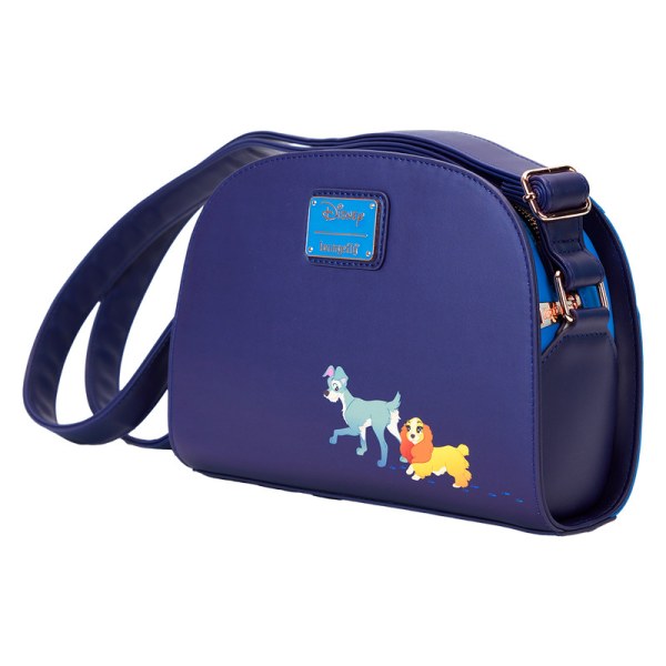 Borsa a tracolla Lady e il vagabondo 70° anniversario - DISNEY LOUNGEFLY