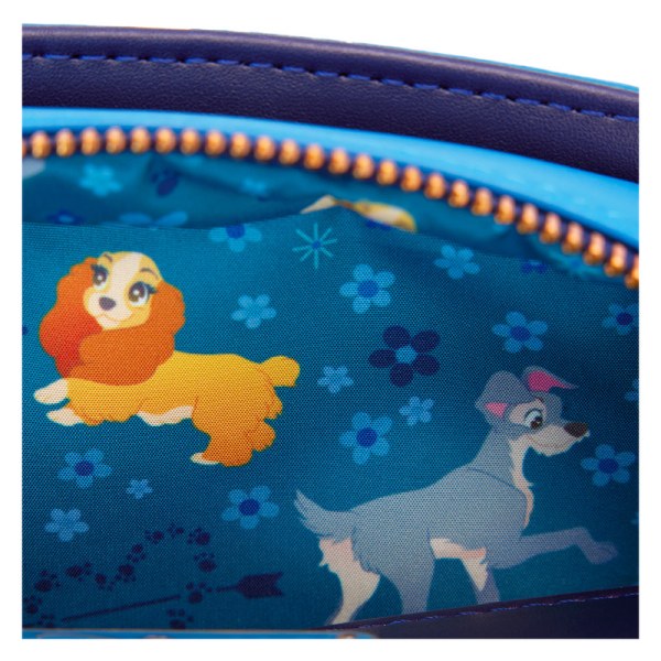 Borsa a tracolla Lady e il vagabondo 70° anniversario - DISNEY LOUNGEFLY