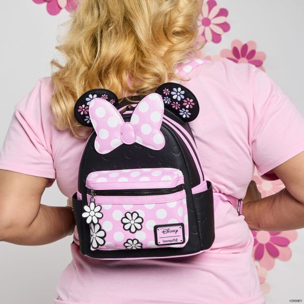 Mini zaino Minnie Floral Rock The Dots - DISNEY LOUNGEFLY