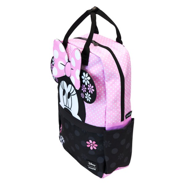 Zaino in nylon con motivo floreale Rock The Dots Minnie - DISNEY LOUNGEFLY
