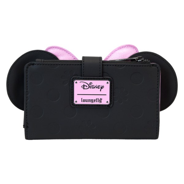 Portafoglio con patta Minnie Floral Rock The Dots - DISNEY LOUNGEFLY